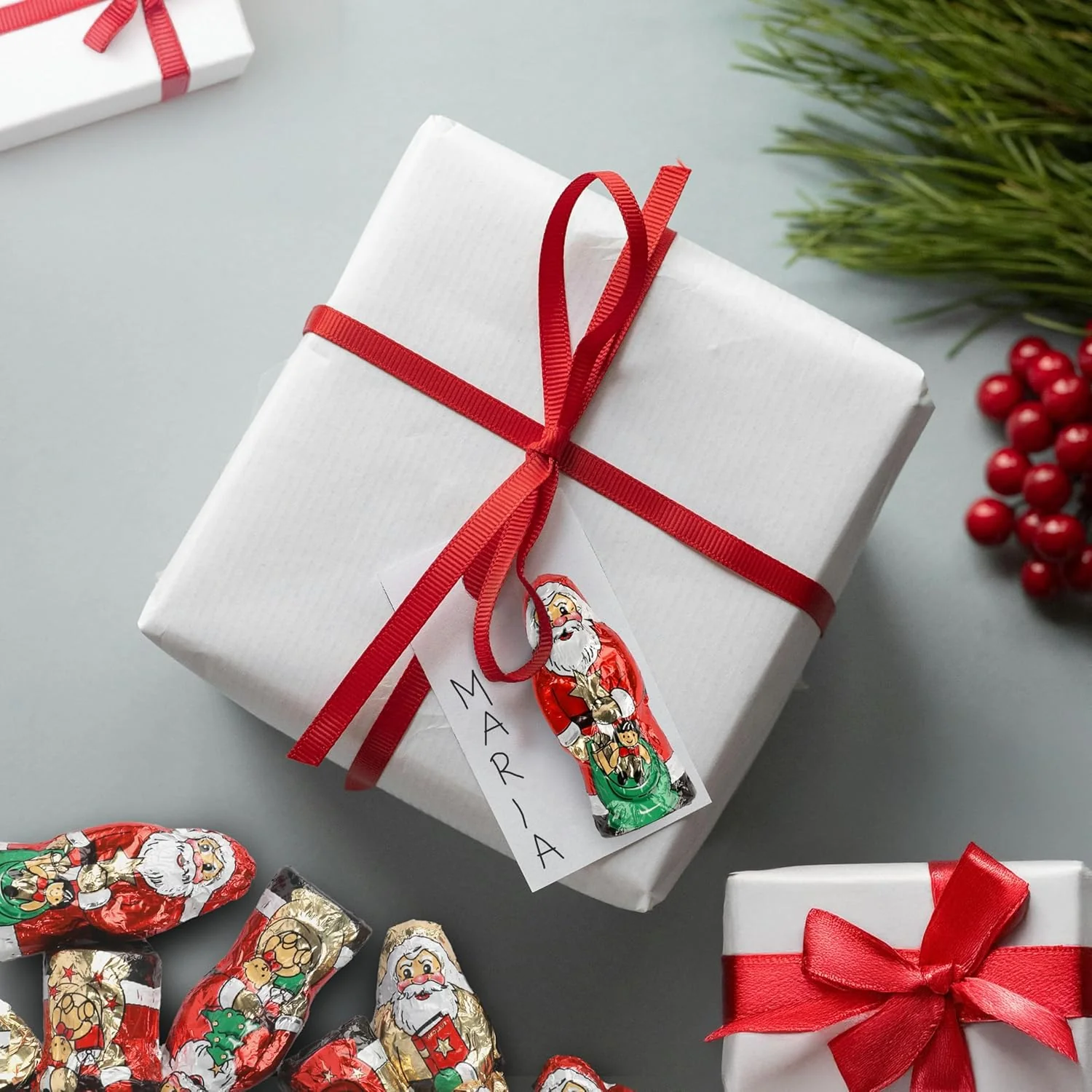 Riegelein massive Weihnachtsmännchen Dose, 70 Stück - Image 5