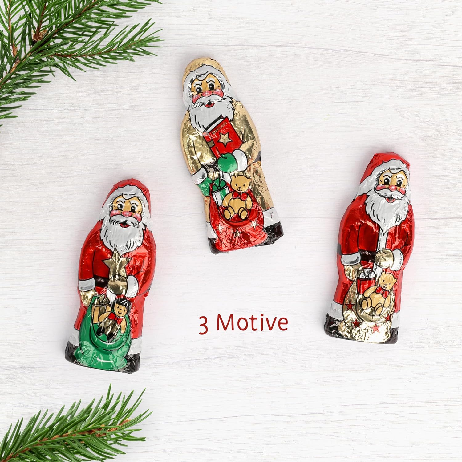 Riegelein massive Weihnachtsmännchen Dose, 70 Stück - Image 7