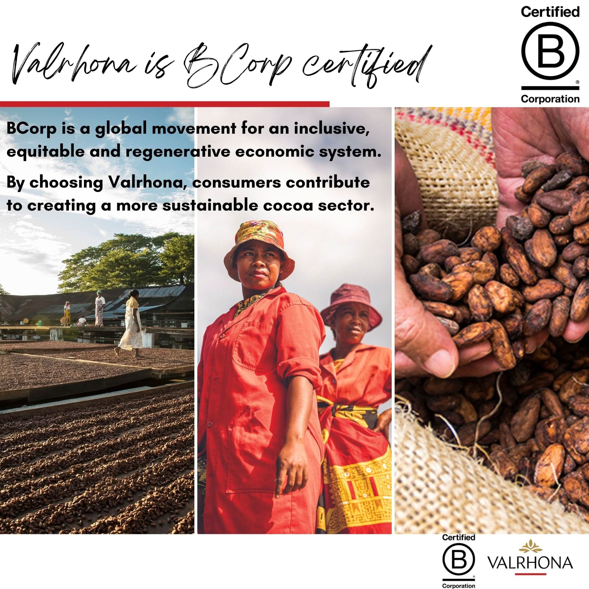 VALRHONA - Sack 1 kg Ivoire 35% - Weiße Schokolade - Sack Bohnen - 1kg - Image 6
