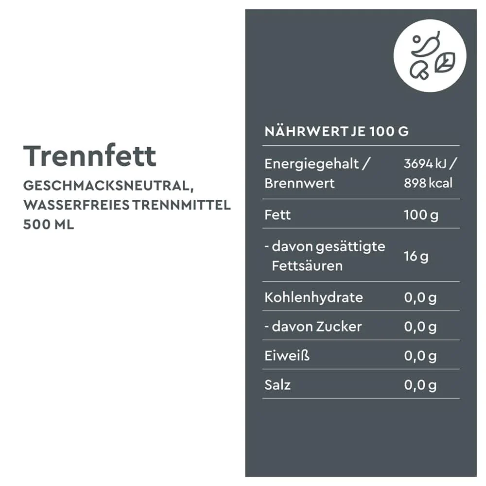 Wiberg Trennfett Spray - Universelles Trennspray, Ölspray für Backformen & Bleche, 441 g - Image 5